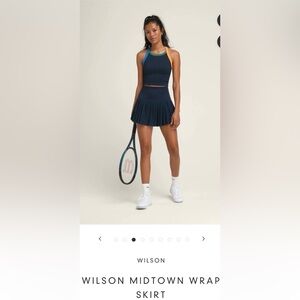 Wilson Midtown tennis skirt